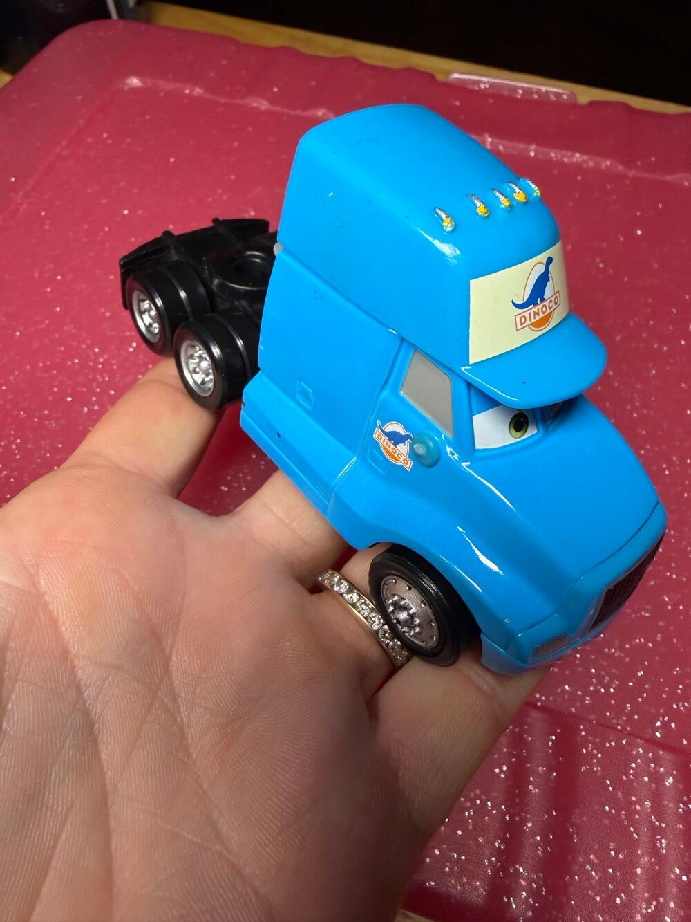 Disney Pixar Cars Dinoco Semi Truck Cab